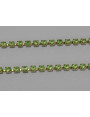 Cadena strass PP14 Peridot Mate
