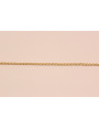 Cadena eslabón de 1,7mm *3mm Oro Mate