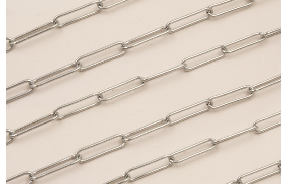 Stain Steel: Cadena acero eslabón  20*5mm 