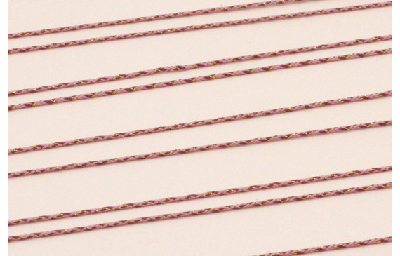 MicroDriza 0,9mm Rosa, granate y oro