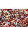 10 gramos de Abalorio 4mm Mix colores Tierra