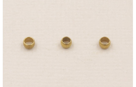 Entrepieza Bola 2mm interior Baño Oro 3 micras 18K