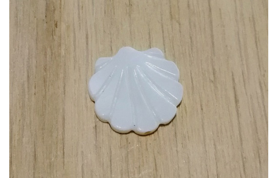 Concha plana Nacar 15*15mm
