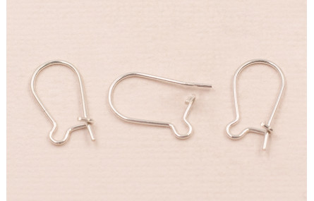 PENDIENTE PLATA LEY HIPPIE SENCILLO