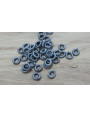 Aro Elástico 5mm. Agujero de 3mm. Gris