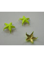 Tachuela estrella 16mm amarillo fluor