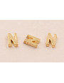 Letra N 7*6*2 Oro