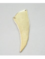 Cuerno plano 42*16mm O.Mate