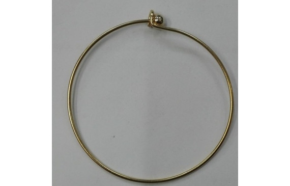 Pulsera Cierre Bola Dorada