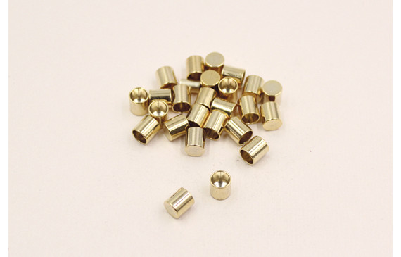 Terminal para cordón de 5mm Dorado