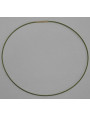 Collar acero espiral 1,4mm*42cms Verde