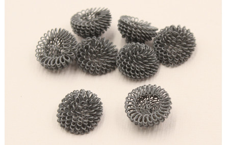 Bola Rizada 20mm Gris