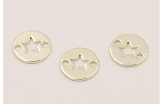 Cuenta Acero chapa acero de 10mm estrella Oro