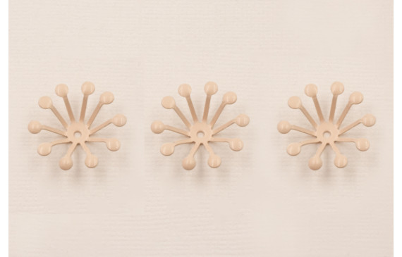 Casquilla Sol 18mm Esmalte Rosa