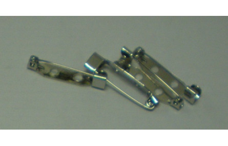 BROCHE ALFILER 25MM niquel