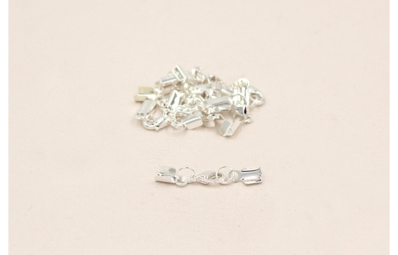 TERMINAL CON  MOSQ MEDIO PLATA