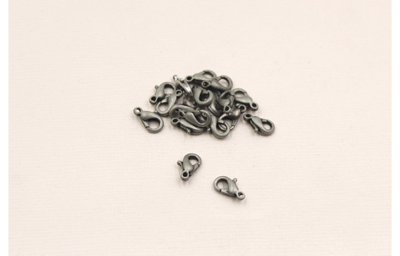 MOSQUETON Plata vieja A PEQ. 10MM