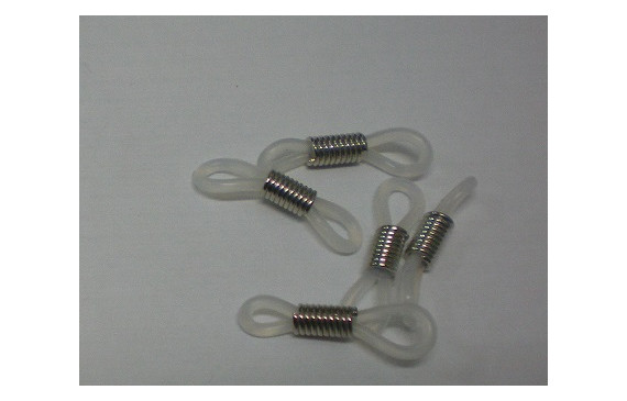 Regulador y goma gafas transparente