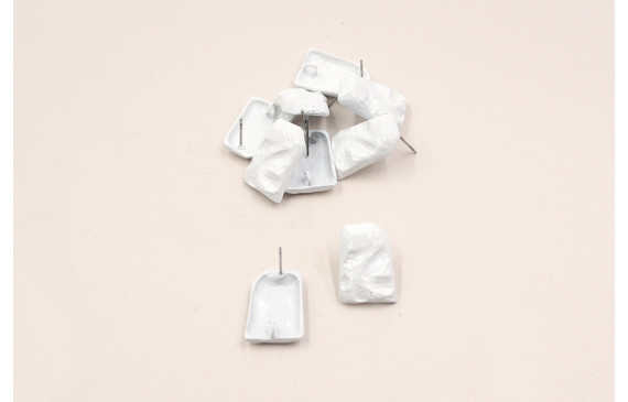 Perno Pieza Martilleada Blanca 20*13mm