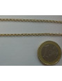 Cadena rolo 2,5mm dorado