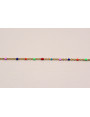 Cadena de 1,5mm O.mate con esmalte Multicolor