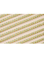 Cadena strass Cristal Verde Vidrio de 3*6mm 