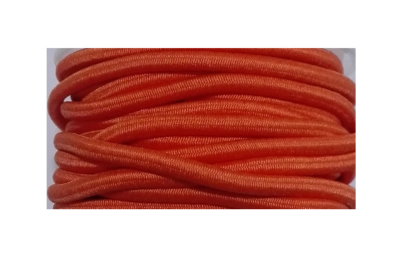 Goma 3mm Naranja Pálido