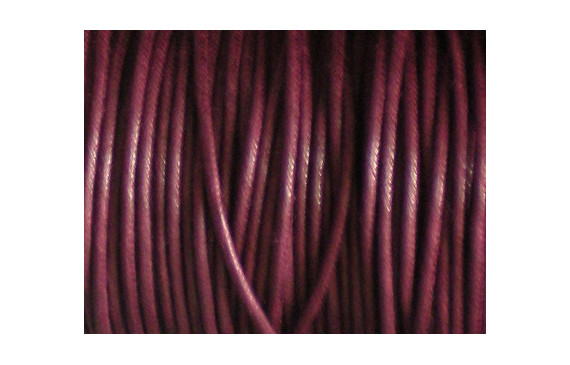 SIMIL CUERO 2MM GRANATE