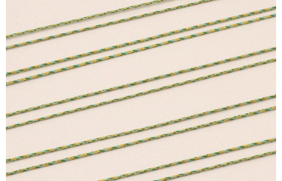 MicroDriza 0,9mm verde azul y oro