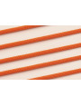 Cordón retorcido trenzado 4mm Color Naranja