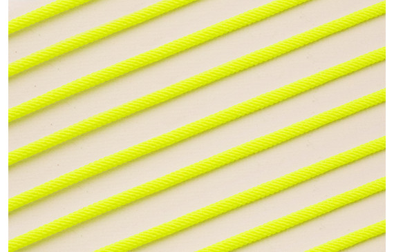 Cordón retorcido trenzado 3mm color Fluor