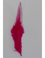 Pluma teñida Fuxia 100-130mm