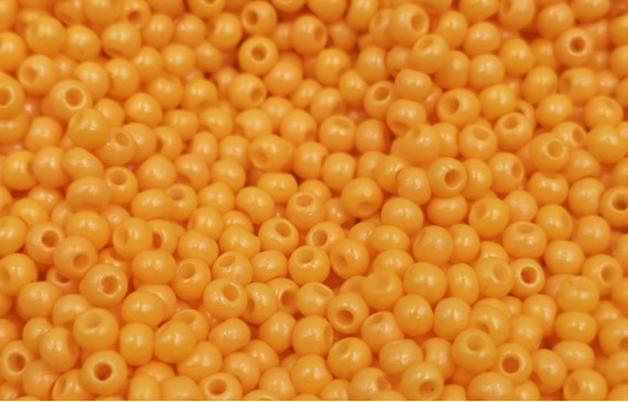 10 gramos de Abalorio cristal Naranja