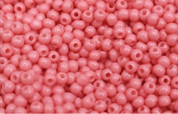 10 gramos de Abalorio cristal Rosa chicle