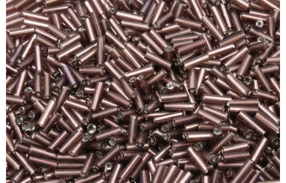 10 gramos de Canutillo de 6mm irisado metálico