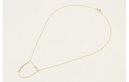 Collar de acero inoxidable con cadena de eslabón p