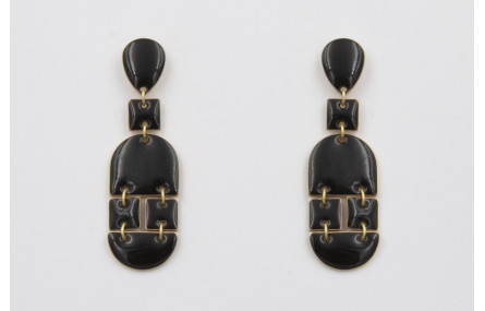 Pendientes perno gota, semi ovalo, cuadrado, semic