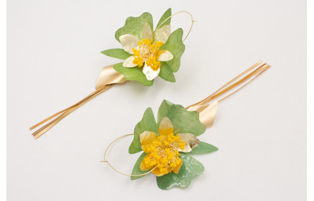 Pendientes aro grande dorado mate con lentejuelas 