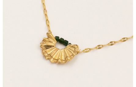 Collar cadena eslabón ovalado acero inoxidable con