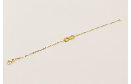 Pulsera cadena eslabón alargado de acero inoxidabl