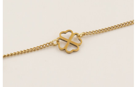 Pulsera cadena eslabón trenzado de acero inoxidabl