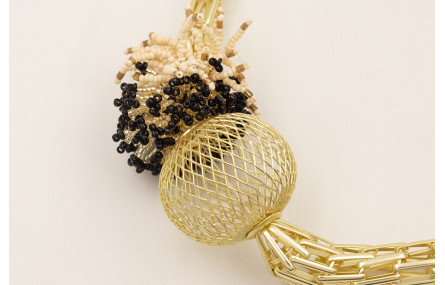 Collar completo piezas tubulares con bola abalorio