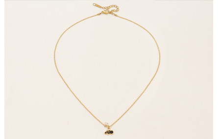 Collar completo ACERO INOXIDABLE bolas con colgant