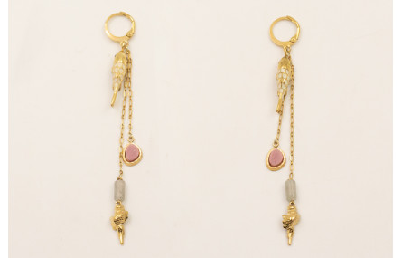 Pendientes ACERO INOXIDABLE con cierre de segurida