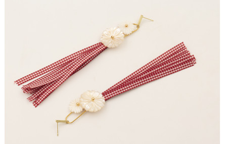 Pendientes ACERO INOXIDABLE listón, eslabón rectan