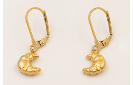 Pendiente de gancho de acero inoxidable con  colga