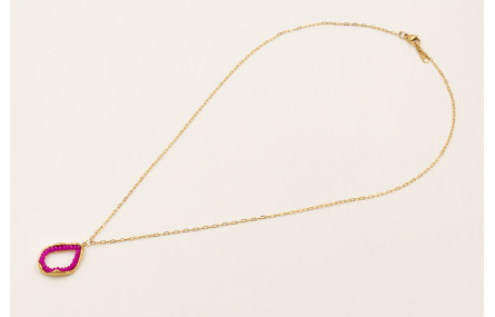 Collar ACERO INOXIDABLE cadena completa  eslabon a