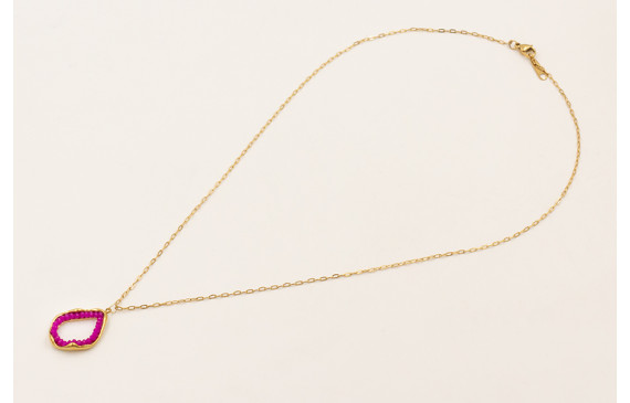 Collar ACERO INOXIDABLE cadena completa  eslabon a