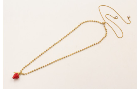 Collar completo bolas medianas con regulador ACERO