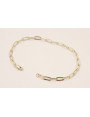 Pulsera completa 182*3,5mm Baño Oro 18K y 3 micras